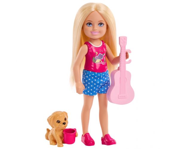 Barbie: Set de joacă „Petrecere la grătar” cu păpușa Chelsea - Mattel