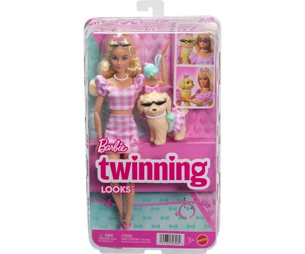 Barbie: Set de joacă Duo de Modă pentru Animăluțe, culoare roz - Mattel