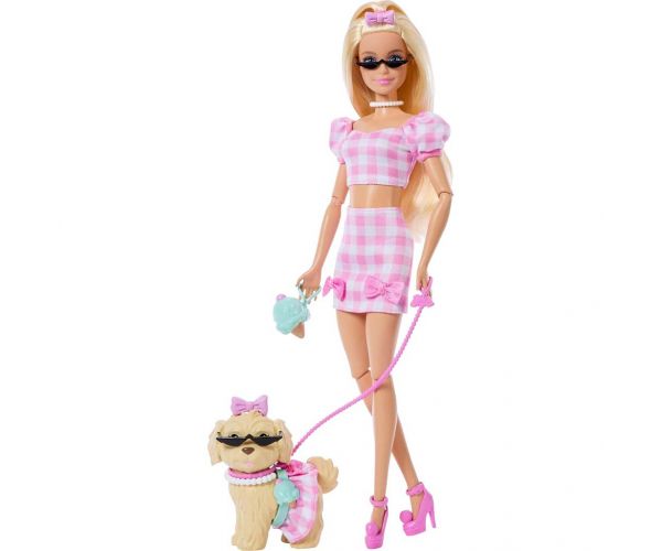 Barbie: Set de joacă Duo de Modă pentru Animăluțe, culoare roz - Mattel
