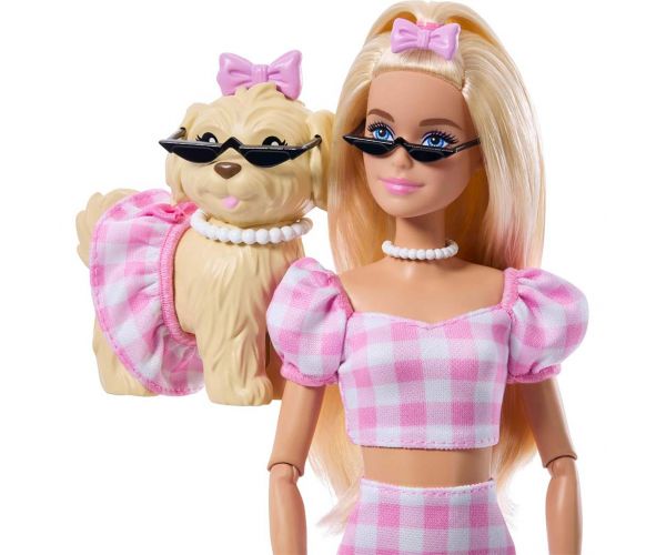Barbie: Set de joacă Duo de Modă pentru Animăluțe, culoare roz - Mattel