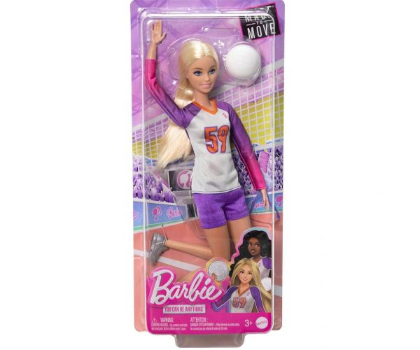 Barbie Sportivă păpuși - Jucător de volei - Mattel