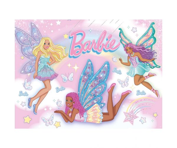 Barbie prietene fermecate puzzle Eco mini cu 48 de piese 35x25cm - Lisciani