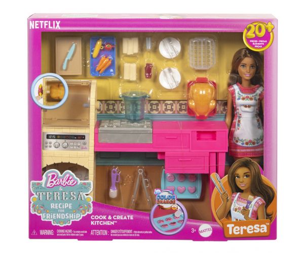 Barbie și Teresa: Set de joacă Bucătăria de vis - Mattel
