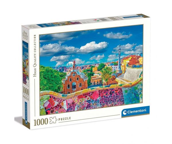Barcelona - Güell park 1000db-os puzzle - Clementoni