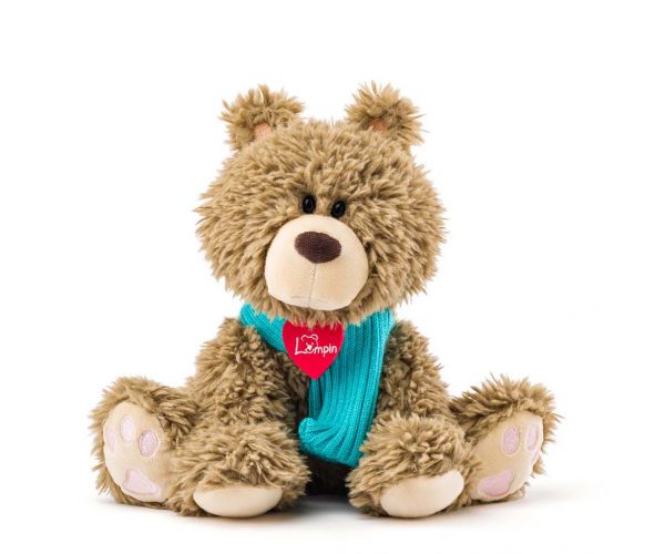 Bariboo ursuleț zburli de pluș cu eșarfă 25 cm - Lumpin