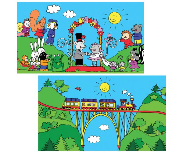 Bartos Erika: Micul tren în Valea Moha diafilm