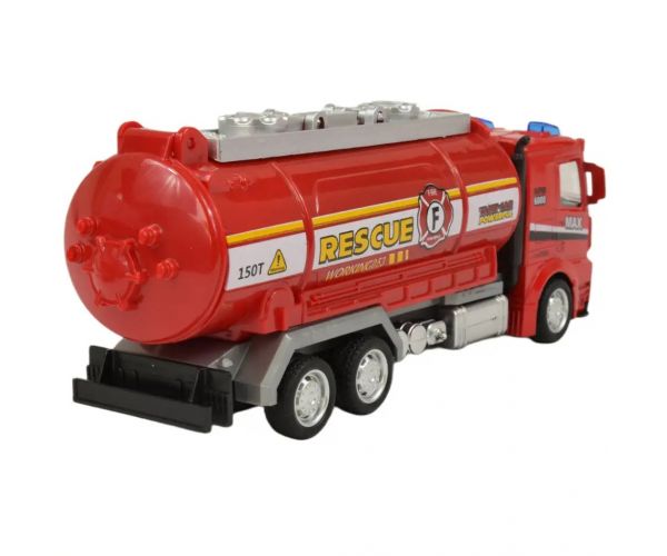Fire Rescue: mașină de pompieri cu lumină și sunet în diverse versiuni 19cm 1bucată​