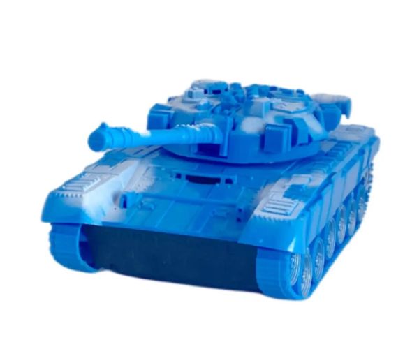 Tanc T-90 cu telecomandă RC cu efecte de lumină și sunet în două versiuni de 20 cm