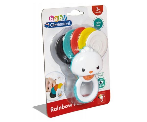 Baby szivárványos páva csörgő - Clementoni