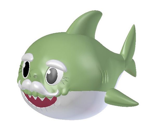Baby Shark: Papa cápa figura