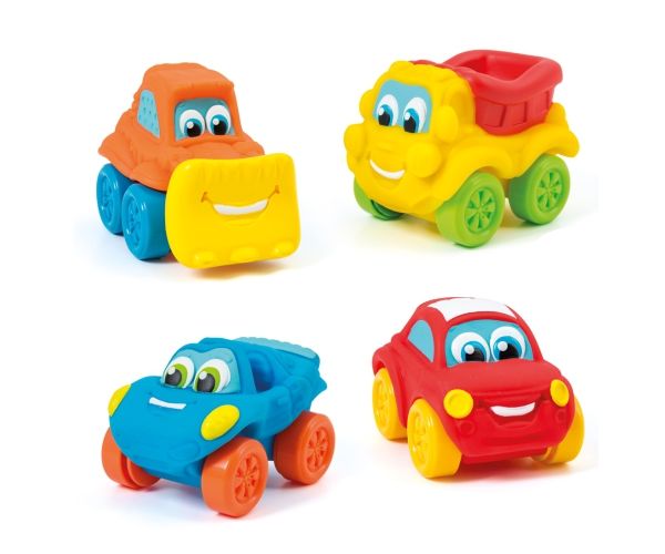 Baby Soft & Go Puha játékkocsik több változatban - Clementoni
