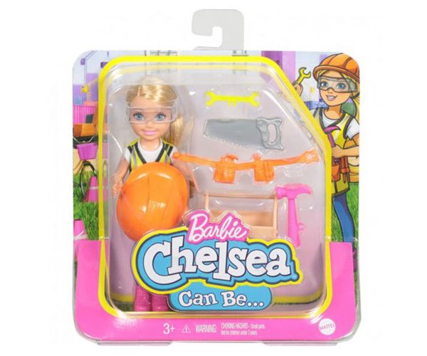 Barbie: Chelsea arhitect păpușă carieră 15cm - Mattel