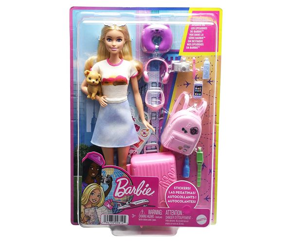 Barbie®: Dreamhouse Adventures păpușă Barbie călătoare cu accesorii - Mattel