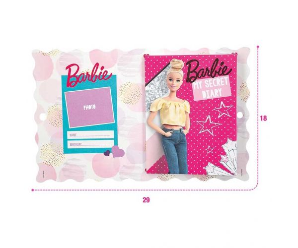 Barbie: Jurnal secret cu lacăt - Lisciani
