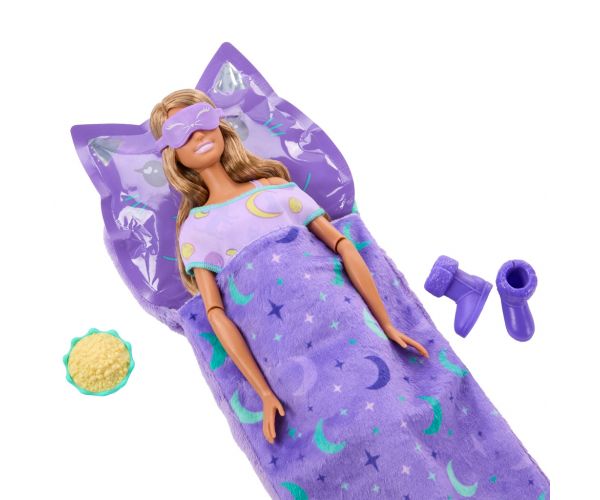Barbie Petrecere în pijama Reveal - Mov - Mattel