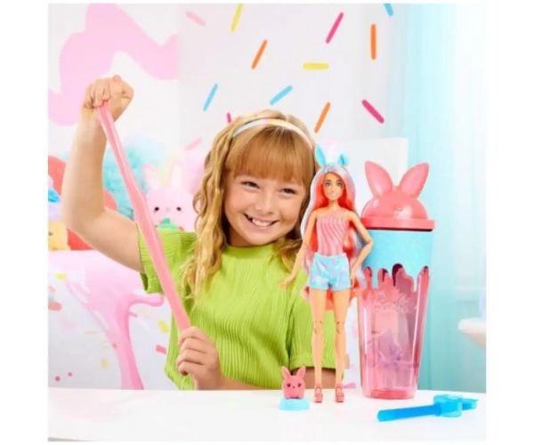 Barbie: Slime Reveal Petrecere Animală - Set de joacă Iepuraș - Mattel