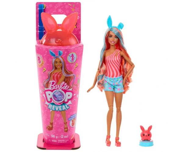 Barbie: Slime Reveal Petrecere Animală - Set de joacă Pisică - Mattel