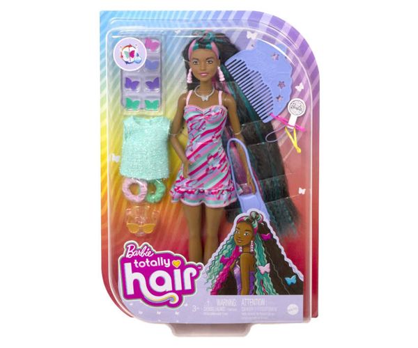 Barbie Totally Hair fluture păpușă - Mattel