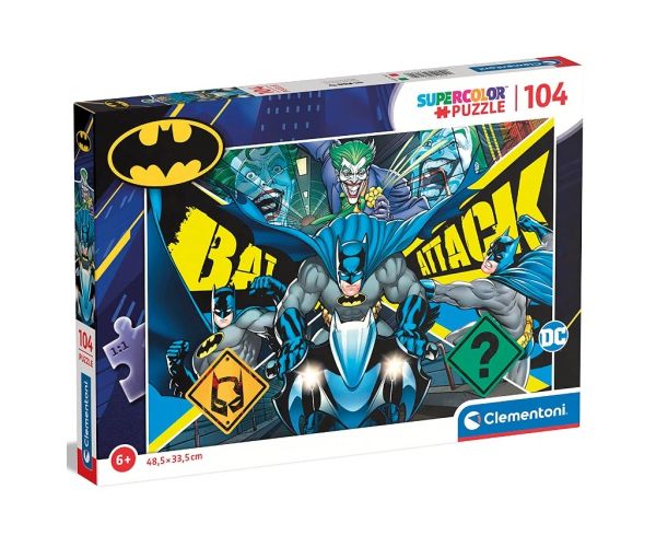 Batman 104 bucăți puzzle - Clementoni