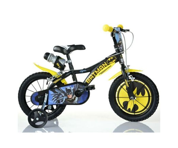 Batman fekete gyerek bicikli 14-es méretben - Dino Bikes kerékpár