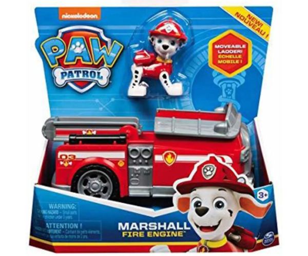 Paw Patrol: Marshall și mașina lui de pompieri - Spin Master