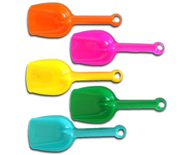 Lopată colorată 22 cm - D-Toys