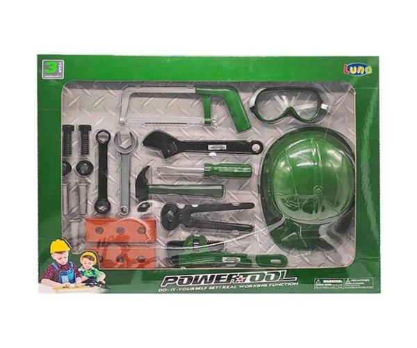 PowerTool cutie de scule cu cască de protecție