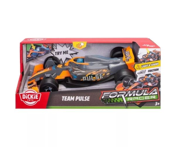 Formula Racer Team PULSE mașină de curse cu lumină și sunet - Dickie Toys