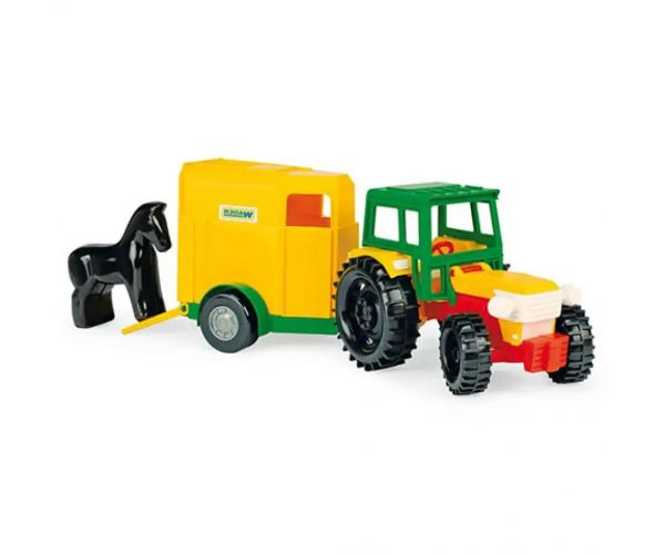 Tractor cu cal și remorcă 38cm - Wader