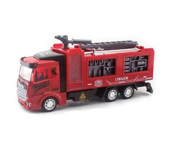 Mașină de pompieri, sunete și lumini 1/48