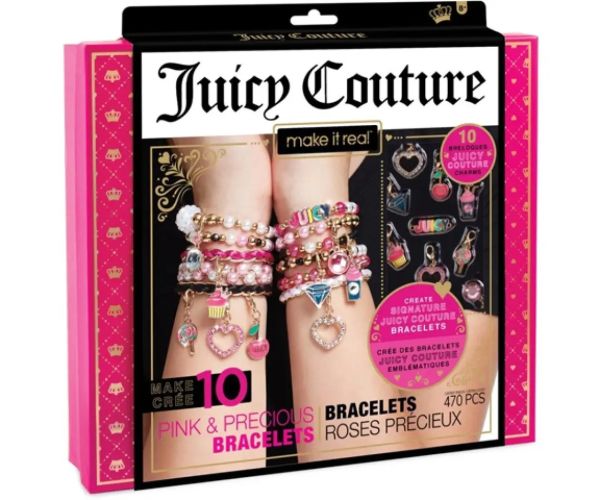 Make It Real: Juicy Couture pink sclipire și set de făcut bijuterii