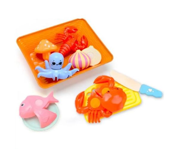 Set de joacă cu fructe de mare 10buc