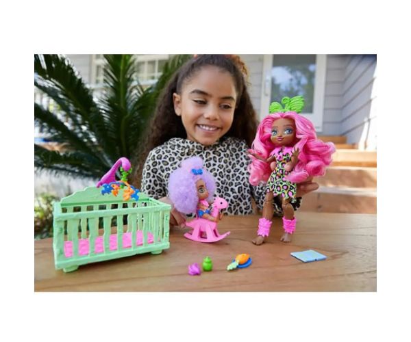 Cave Club: Babysitter set de joacă cu accesorii - Mattel