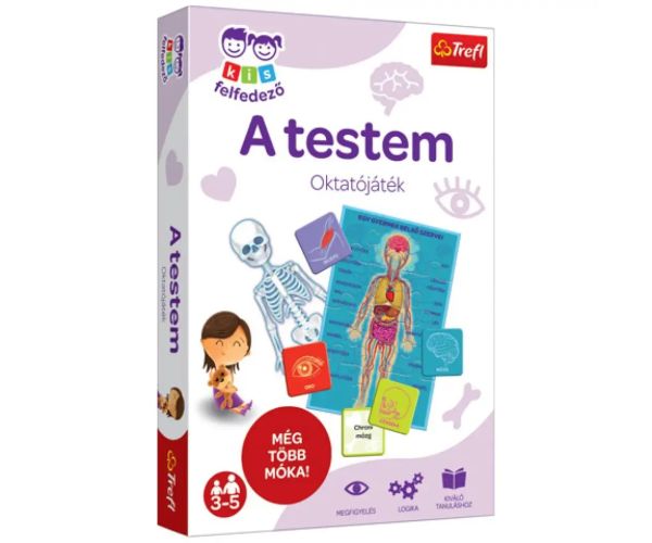 Micul explorator: Joc educativ despre corpul meu - Trefl