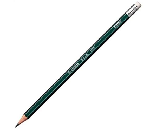 Stabilo: Othello 2988 creion grafit cu radieră B