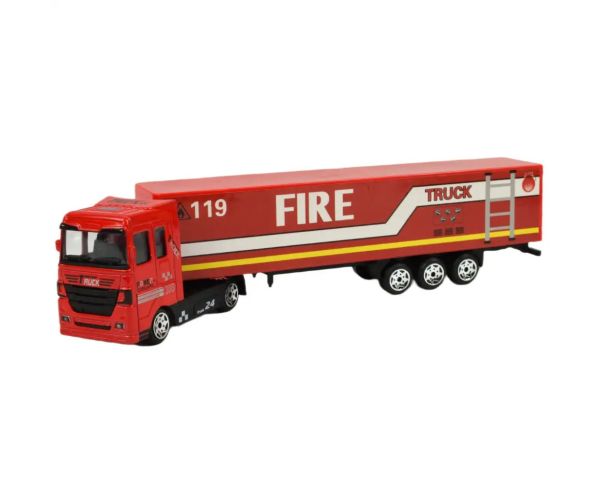 Fire Truck: Set de jucării camion de pompieri cu accesorii ​