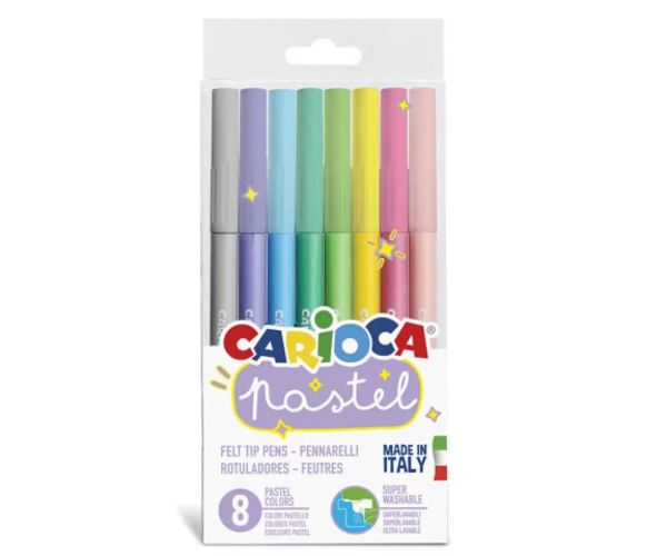 Set marker pastel 8 bucăți - Carioca