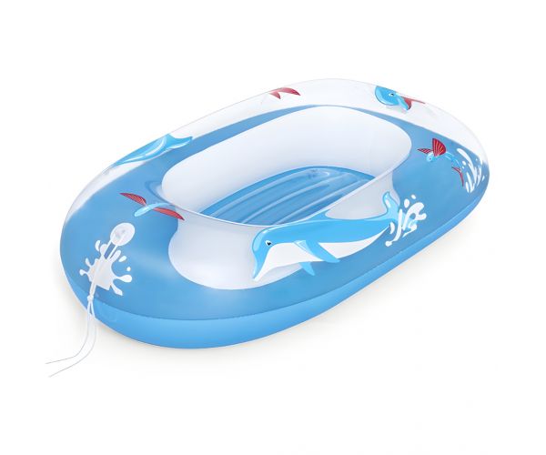 Bestway: Barcă pentru bebeluși cu delfin vesel 102x69cm