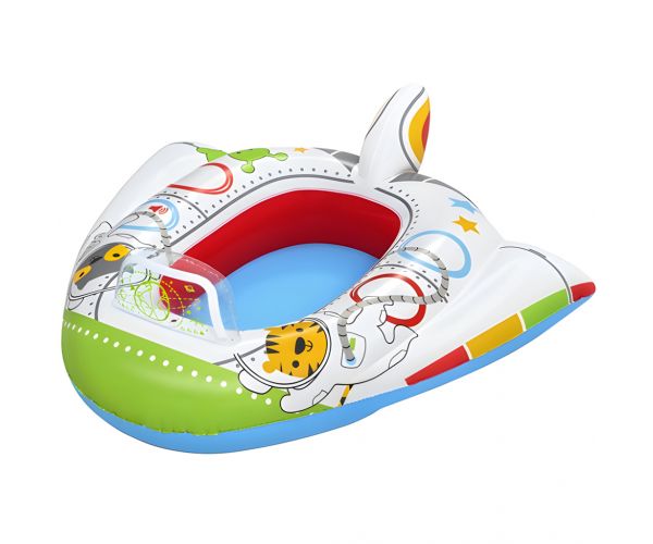 Bestway: Barcă pentru bebeluși cu sunet, 104x99cm
