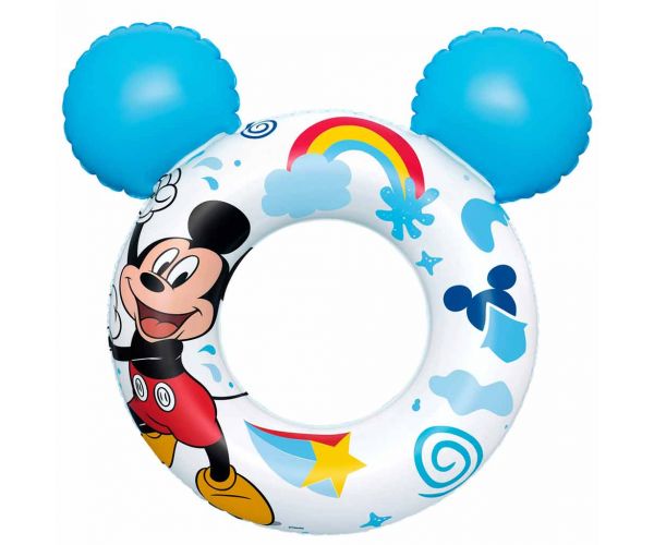 Bestway: Colac de înot Mickey Mouse de la Disney Junior® 74 x 76 cm