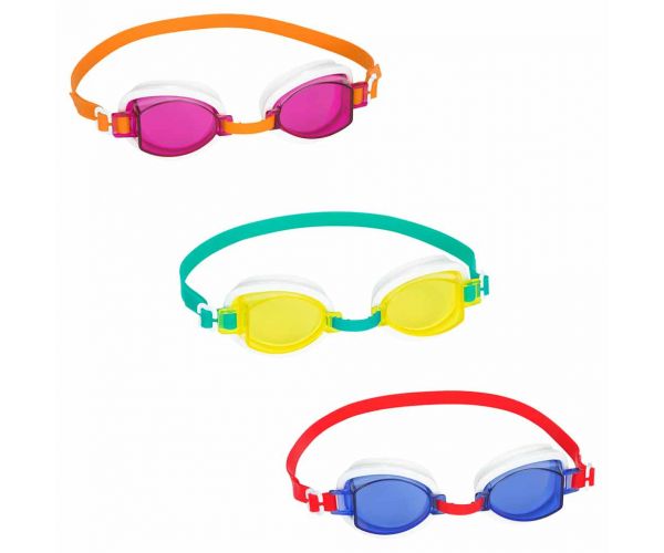 Bestway: Ochelari de înot Aqua Burst Essential™ pentru copii de la 7 ani, disponibili în mai multe culori, 1 buc.