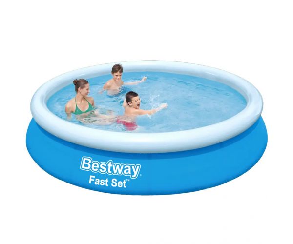 Bestway: Piscină Fast Set cu margine gonflabilă, 366x76 cm