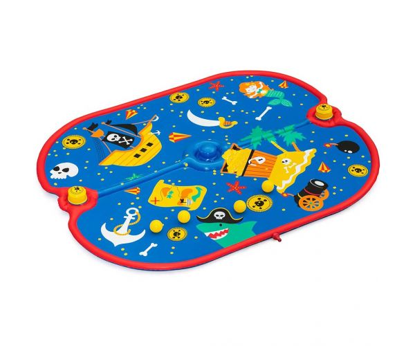Bestway: Piscină pentru bălăcit cu pulverizator de apă, tematică pirați, 170x140 cm