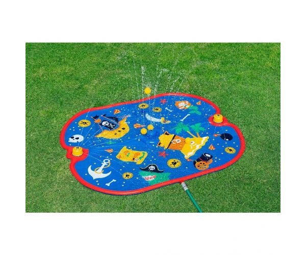 Bestway: Piscină pentru bălăcit cu pulverizator de apă, tematică pirați, 170x140 cm