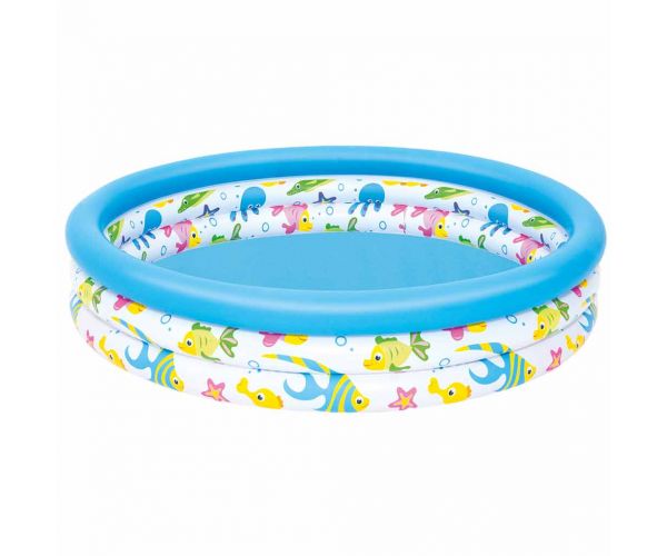 Bestway: Reef Crew™ bébi pancsolómedence Ø 122 x 25 cm