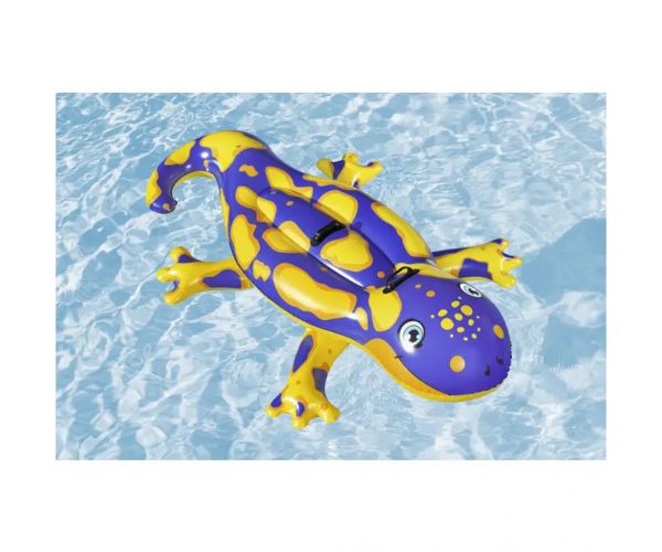 Bestway: Saltea gonflabilă Salamandra pentru două persoane, cu mâner, 191 x 119 cm
