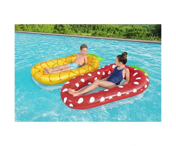 Bestway: Saltea gonflabilă Sweet Summer™ cu plasă și model cu fructe 164x88x23 cm, diverse, 1 buc