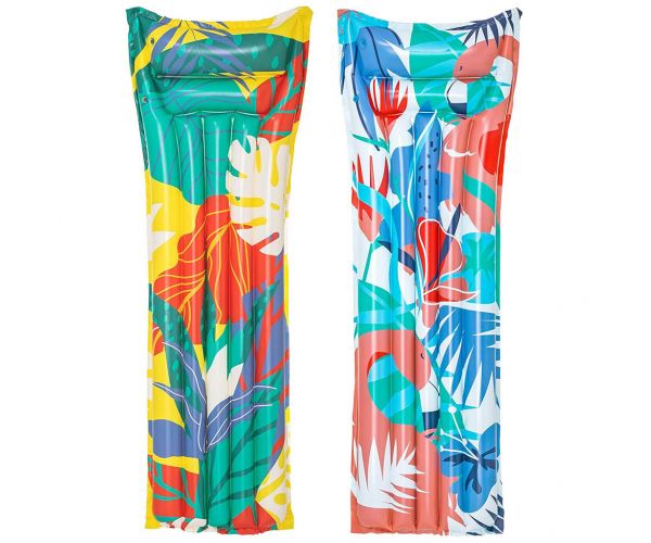 Bestway: Saltea gonflabilă cu model tropical în două variante, 183x69cm, 1 buc.