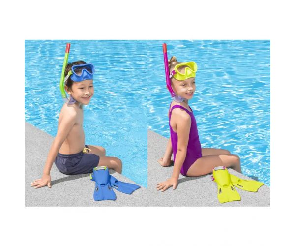 Bestway: Set de snorkeling Crusader Essential™ în două variante, 1 buc.