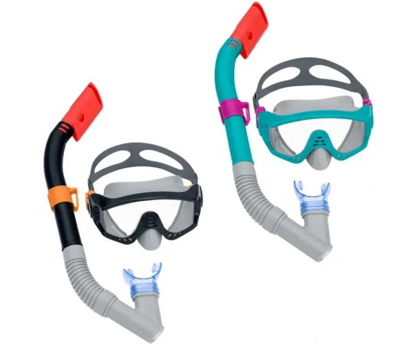 Bestway: Spark Wave™ set de snorkeling pentru adulți, în două variante, 1 buc.